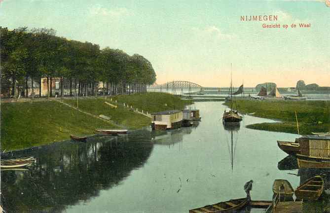 Nijmegen Gezicht op de Waal