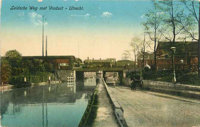 Utrecht Leidsche weg met Viaduct