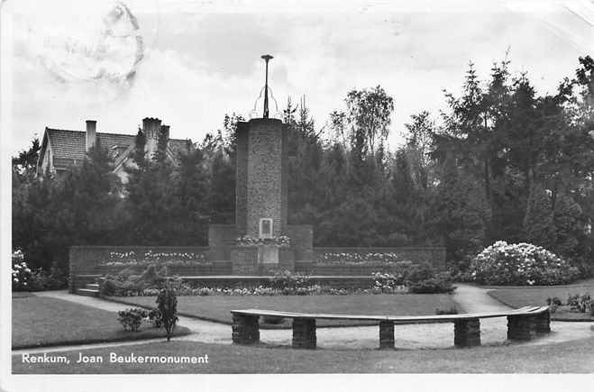 Renkum Joan Beukermonument