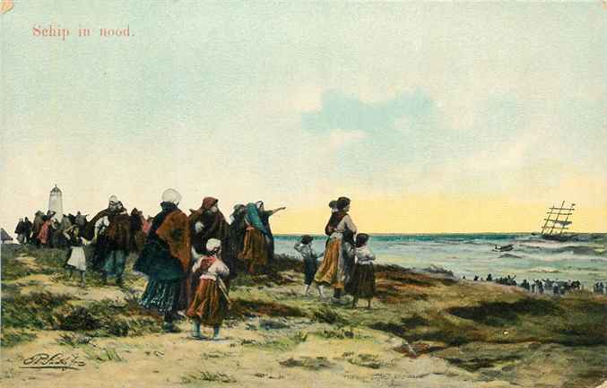 Nederland Schip in Nood