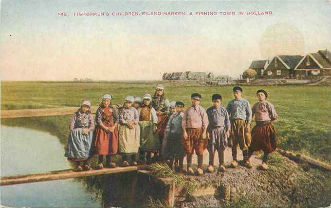 Marken Fishermans Children