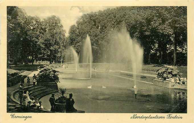 Groningen Noorderplantsoen Fontein