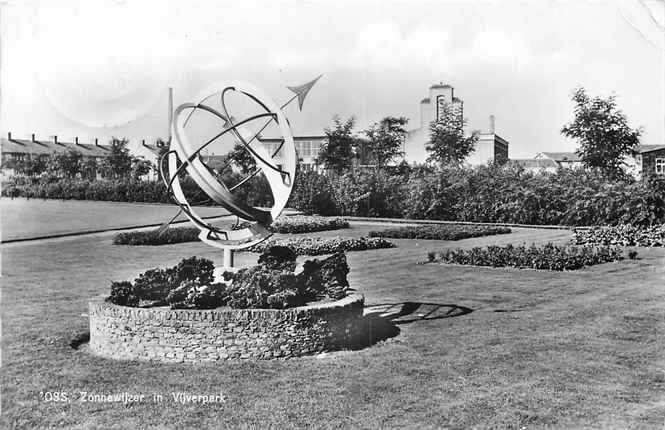 Oss Zonnewijzer in Vijverpark