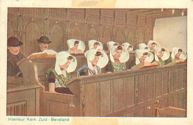 Nederland Interieur Kerk Zuid Beveland
