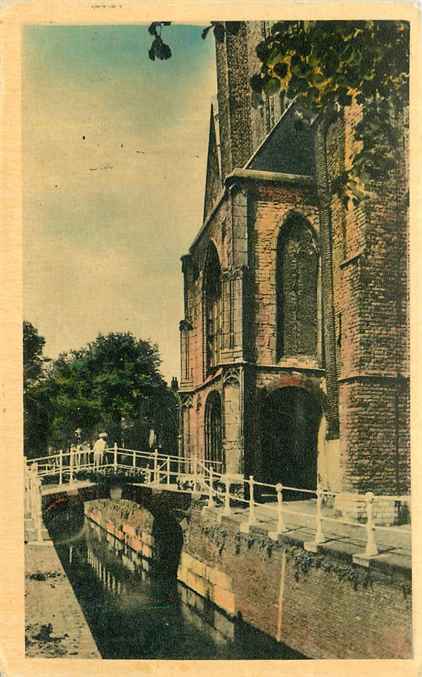 Delft Portaal Oude Kerk