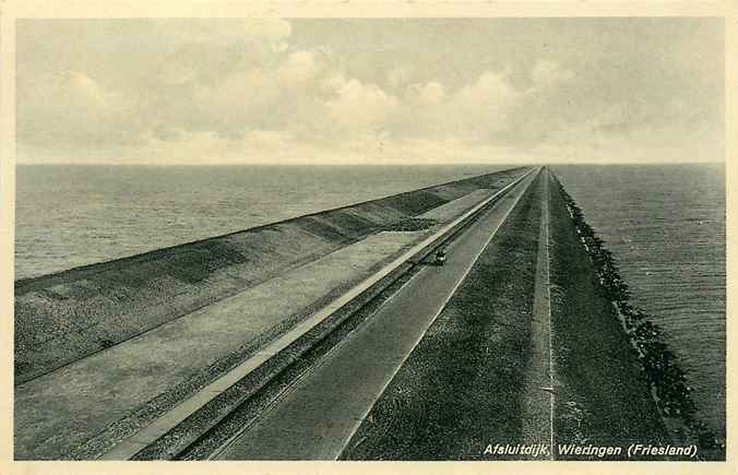 Friesland Afsluitdijk