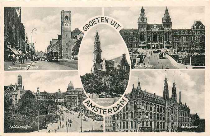 Amsterdam Groeten uit