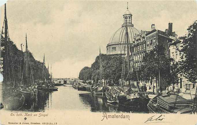 Amsterdam Kerk en Singel