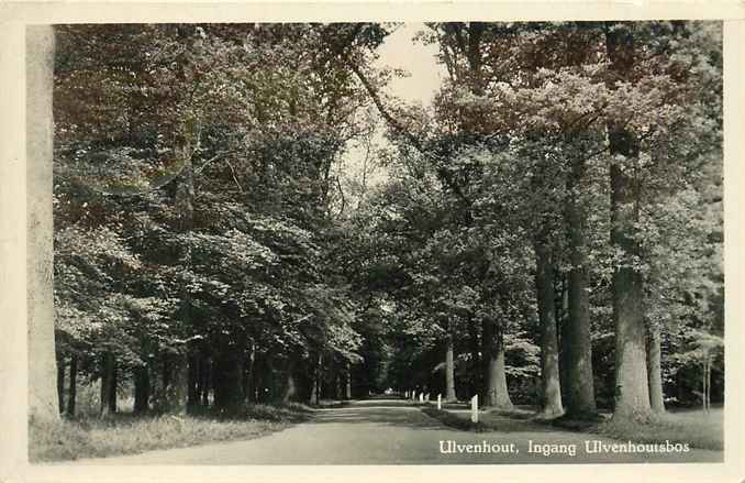 Ulvenhout Ingang Ulvenhoutsbos