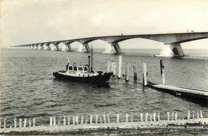 Nederland Oosterschelde brug