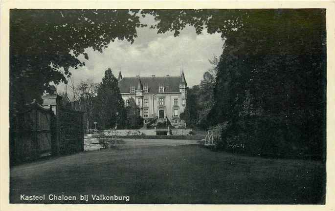 Valkenburg Kasteel Chaloen bij Valkenburg