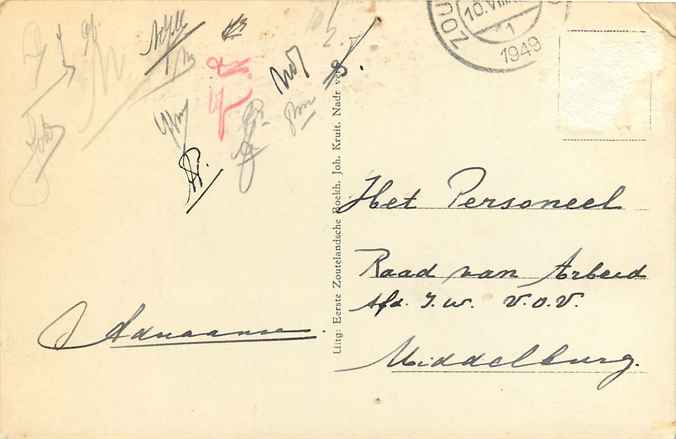 Nederland Hoge duinen in Klein Valkenisse