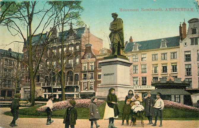 Amsterdam Monument Rembrandt