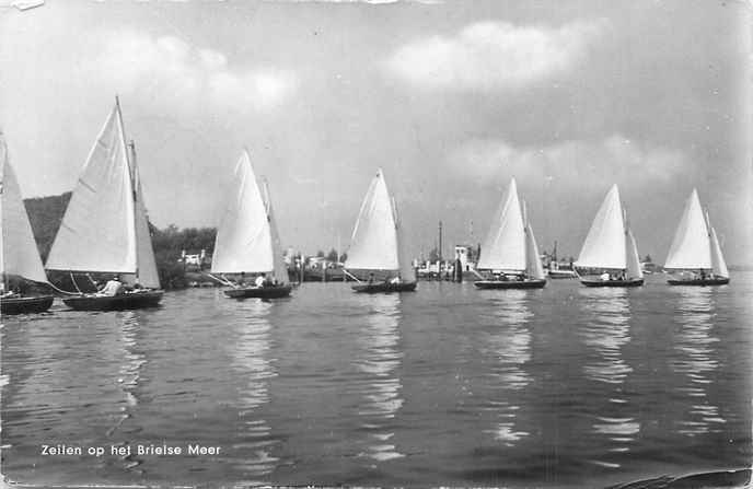 Brielle Zeilen op het Brielse Meer