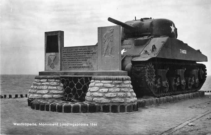 Westkapelle Monument Landingsplaats 1944