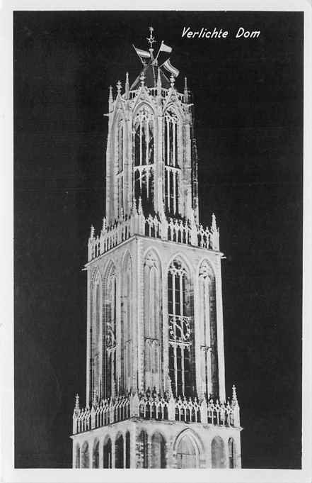 Utrecht Verlichte Dom