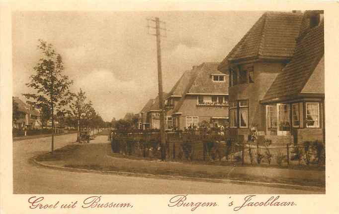 Bussum Burgem s Jacoblaan