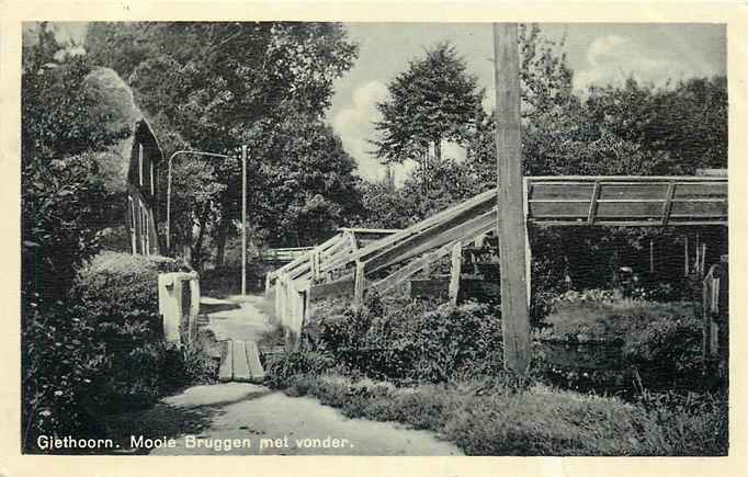 Giethoorn Mooie Bruggen met vonder