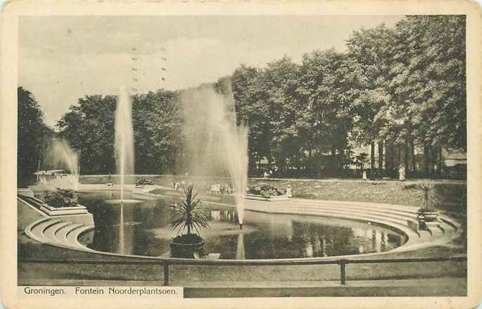 Groningen Fontein Noorderplantsoen