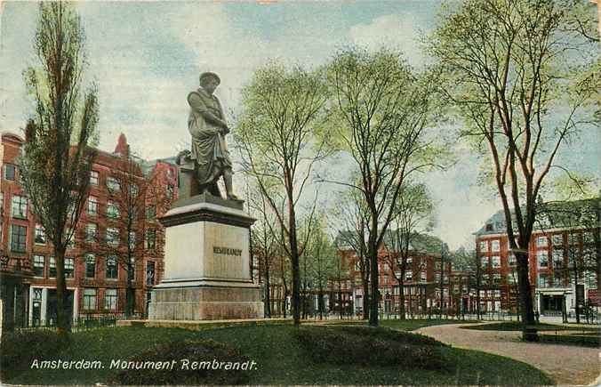 Amsterdam Monument Rembrandt