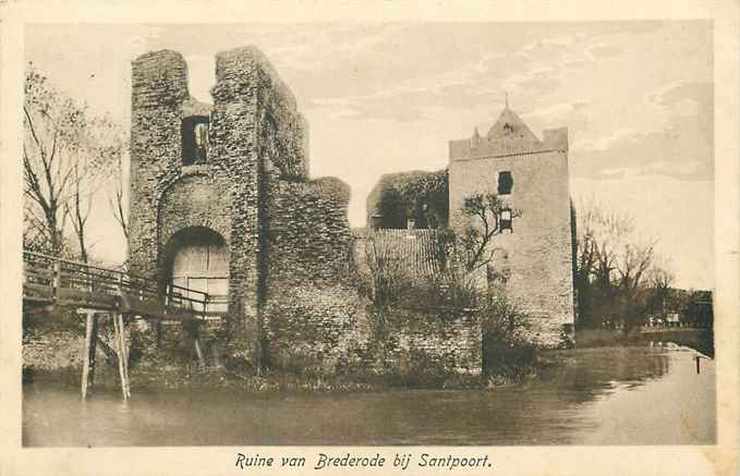 Santpoort-Noord Ruine van Brederode