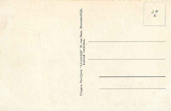 Nederland Afsluitdijk met monument Westzijde