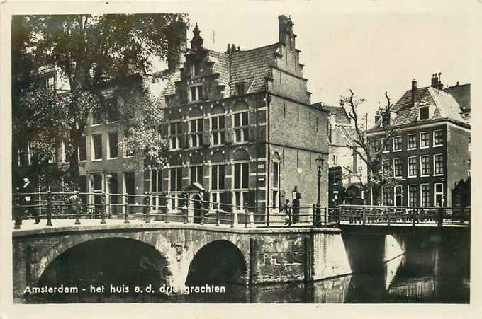 Amsterdam Het huis ad drie grachten