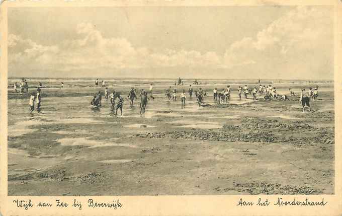 Wijk aan Zee aan het Noorderstrand