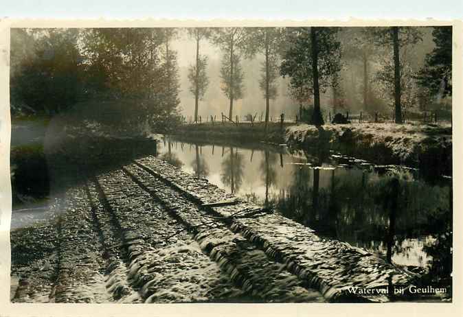 Nederland Waterval bij Geulhem