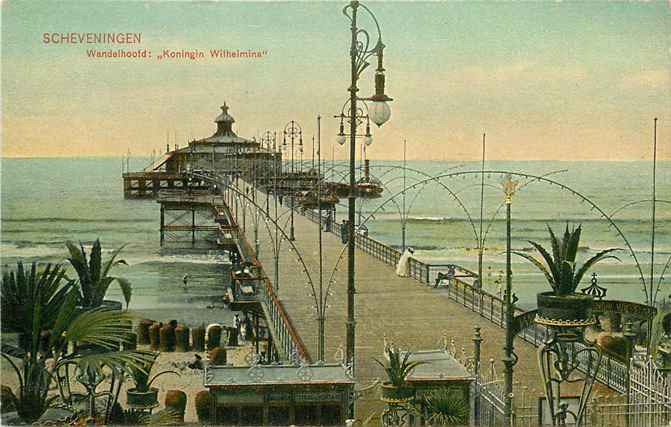 Scheveningen Wandelhoofd Koningin Wilhelmina