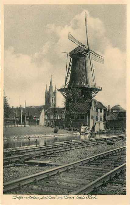 Delft Molen de Roos