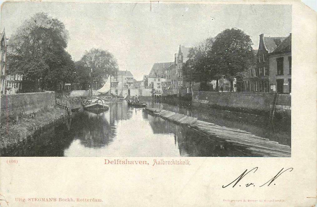 Rotterdam Delfshaven Aalbrechtskolk