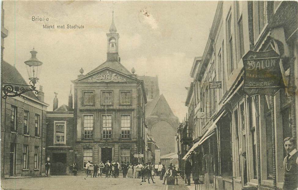 Brielle Martkt met Stadhuis