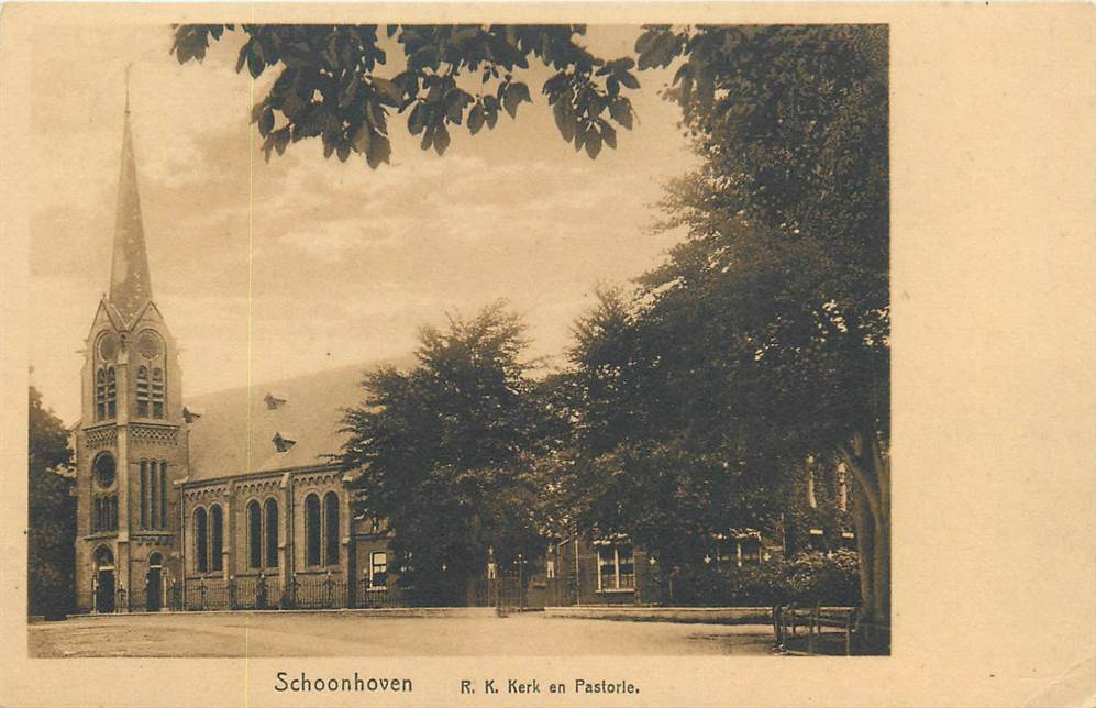 Schoonhoven RK Kerk en Pastorie