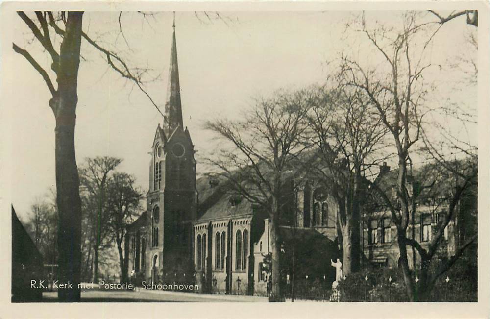 Schoonhoven RK Kerk met Pastorie