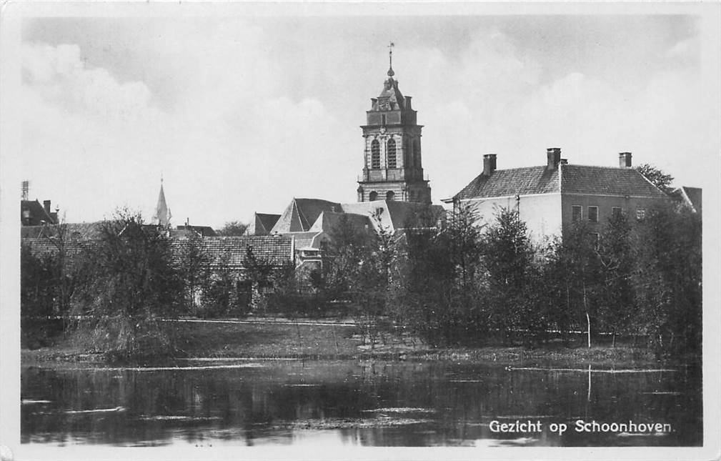 Schoonhoven Gezicht op Schoonhoven