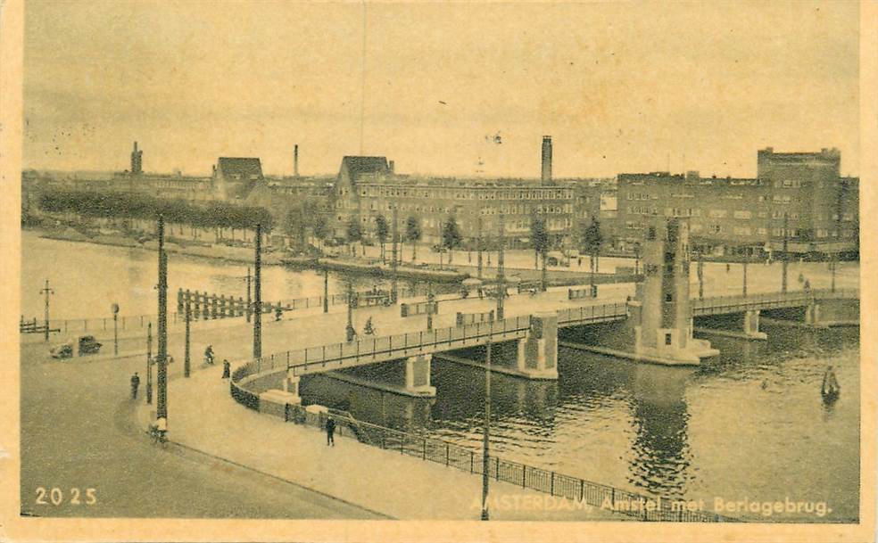 Amsterdam Amstel met Berlagebrug