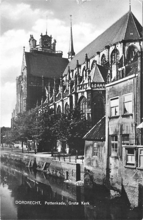 Dordrecht Pottenkade Grote Kerk