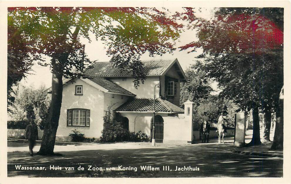 Wassenaar Huis van de Zoon van Koning Willem lll Jachthuis