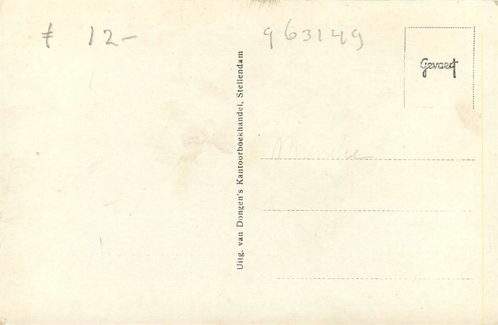 Stellendam Pastorie Ned. Herv. Kerk