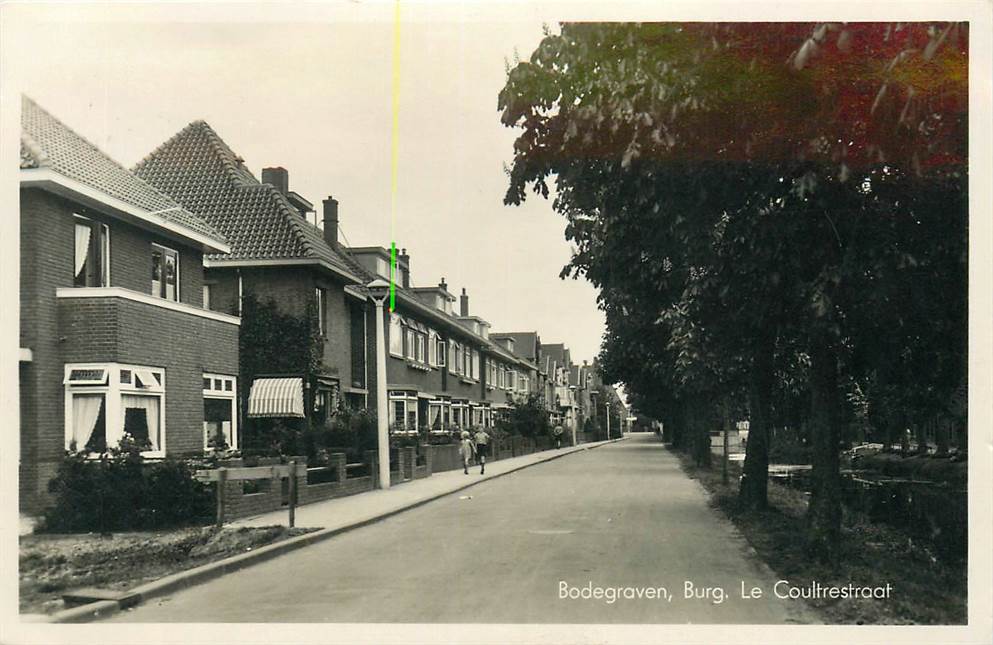 Bodegraven Burgem. Le Coultrestraat