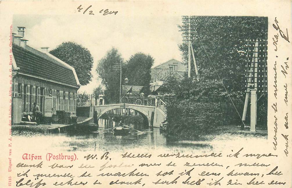 Alphen a.d. Rijn  Alfen Postbrug