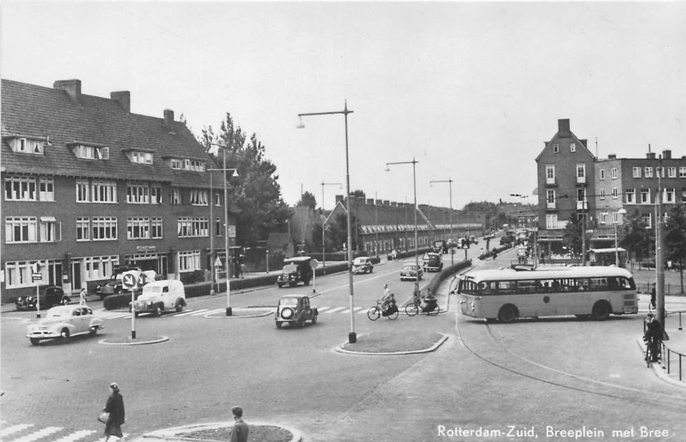 Rotterdam-Zuid Breeplein met Bree