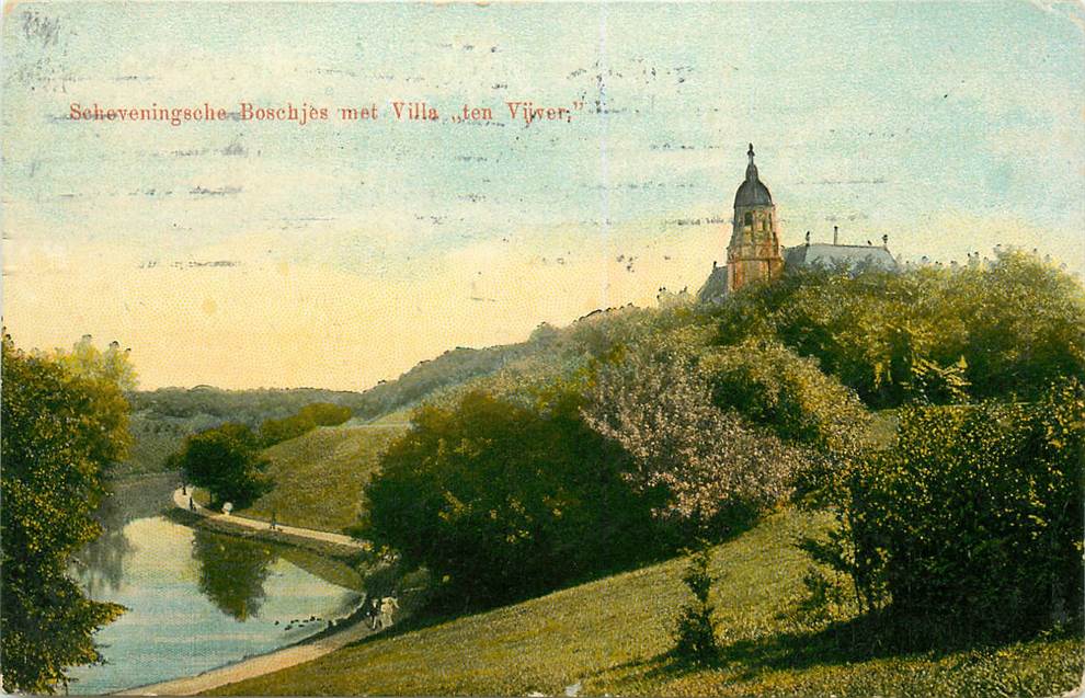 Scheveningen Scheveningsche Boschjes met Villa ten Vijver