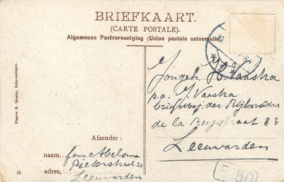 Scheveningen Bank Verheull Scheveningsche Boschjes