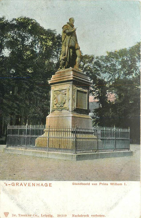 s-Gravenhage Standbeeld van Prins Willem I