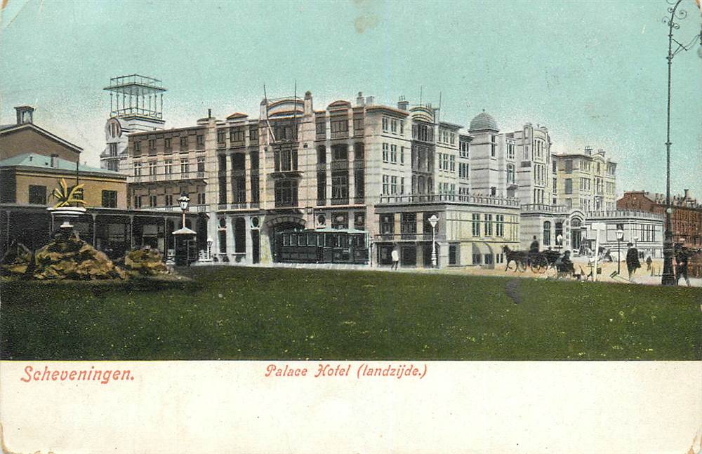 Scheveningen Palace Hotel landzijde