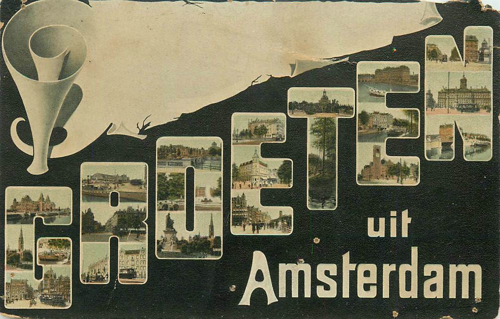 Amsterdam Groeten uit