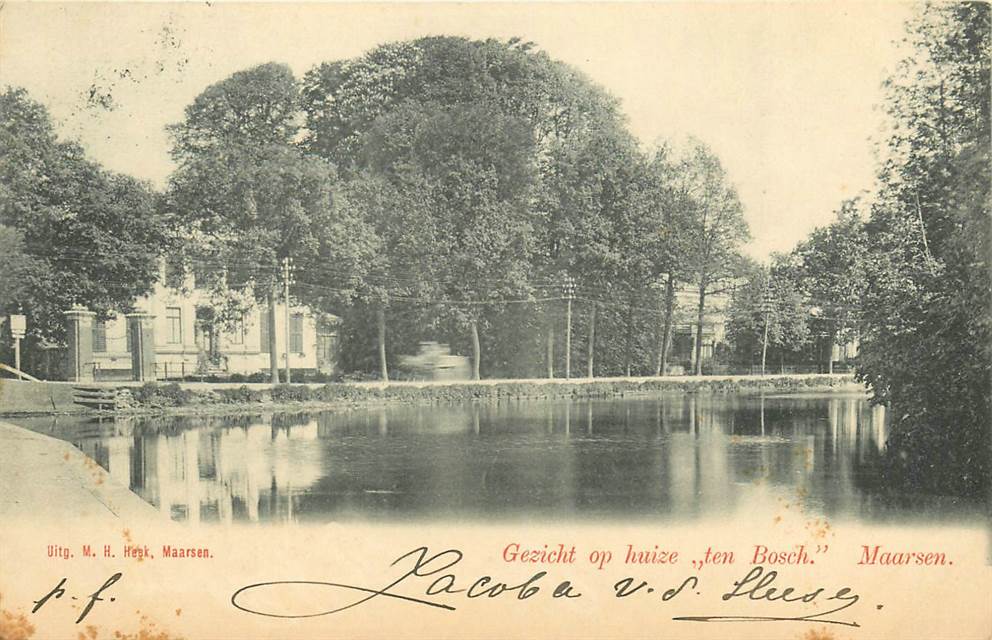 Maarssen Gezicht op huize ten Bosch