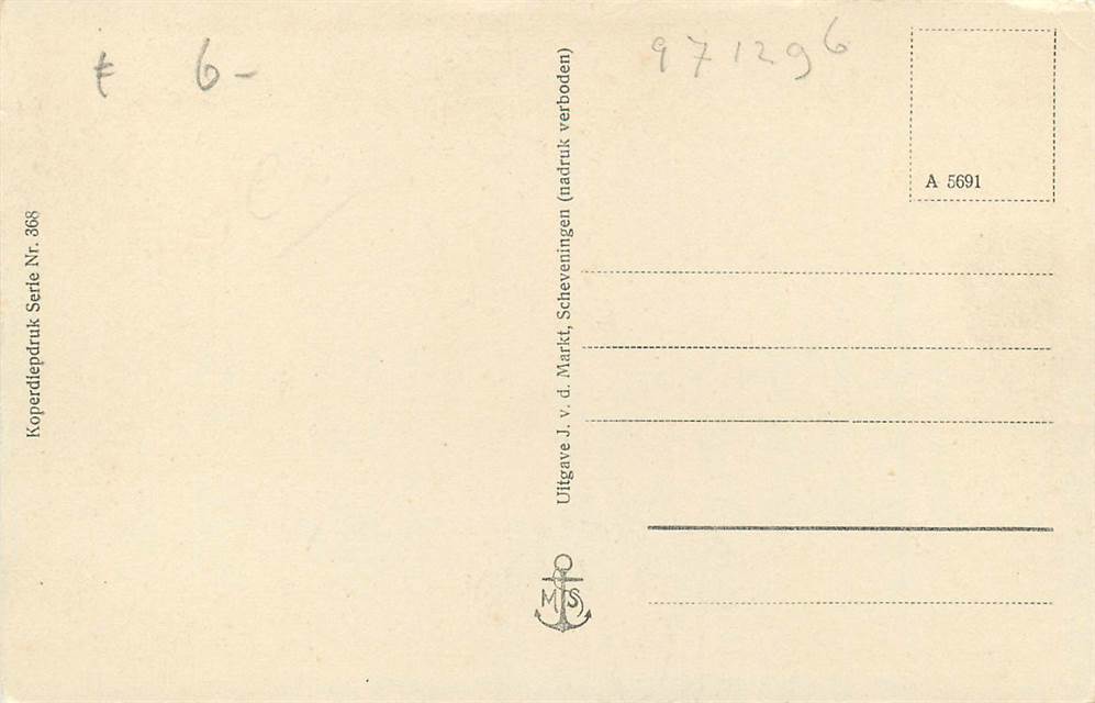 Scheveningen De Wachtman aan boord